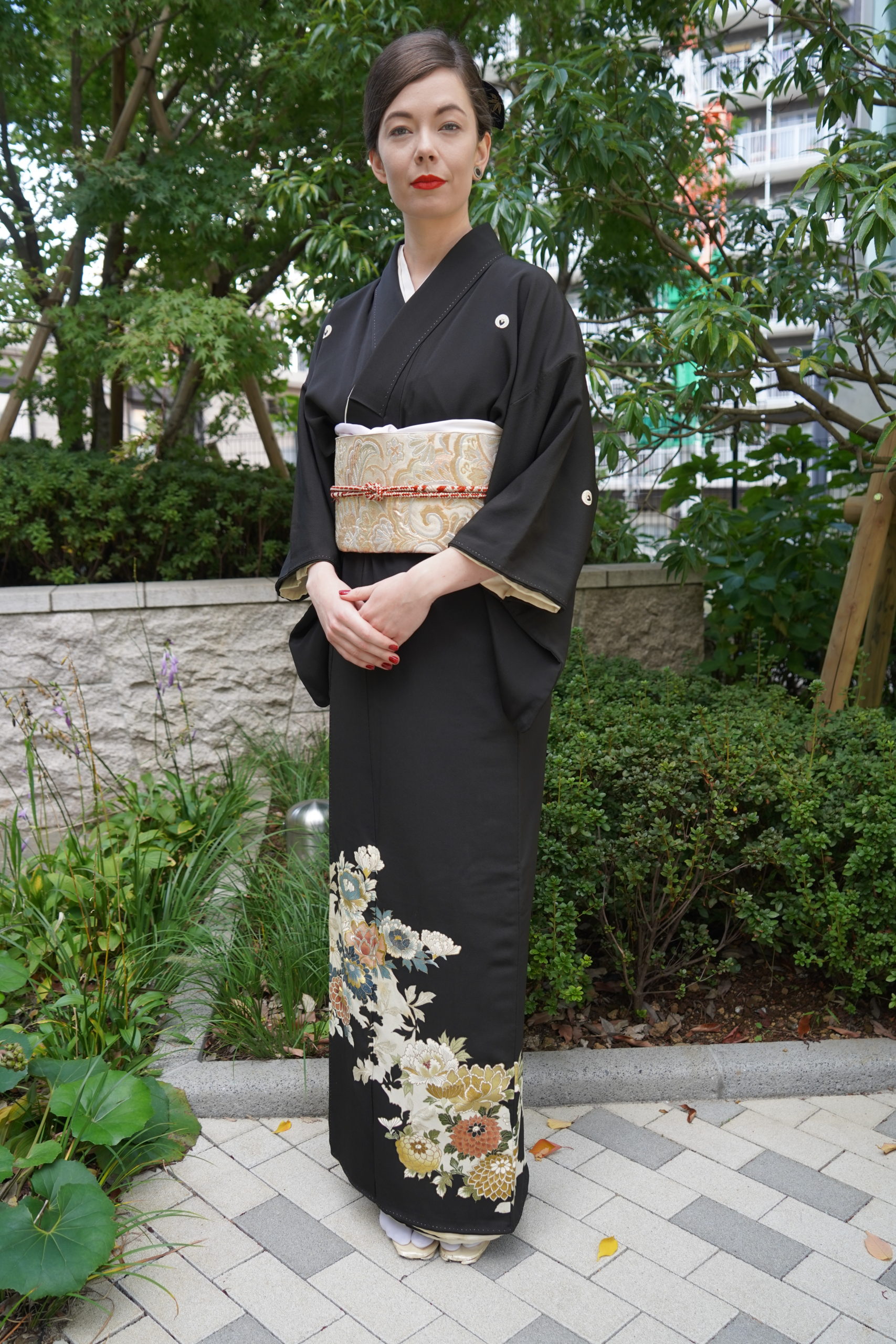 Kuromontuski most formal Kimono for married women (only Kimono 