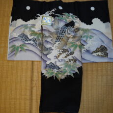 Brand new Hand painted baby Kimono good for hanging as paint