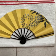 Used Japanese dancing fan