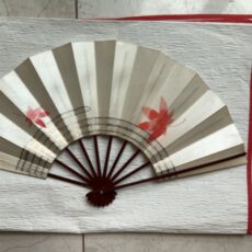 Used Japanese dance fan